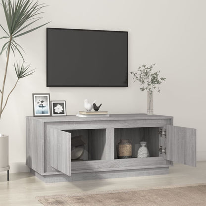 Tavolino da Salotto Grigio Sonoma 102x50x44cm Legno Multistrato | homemem39