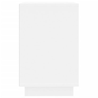 Credenza Bianca 102x35x60 cm in Legno Multistrato