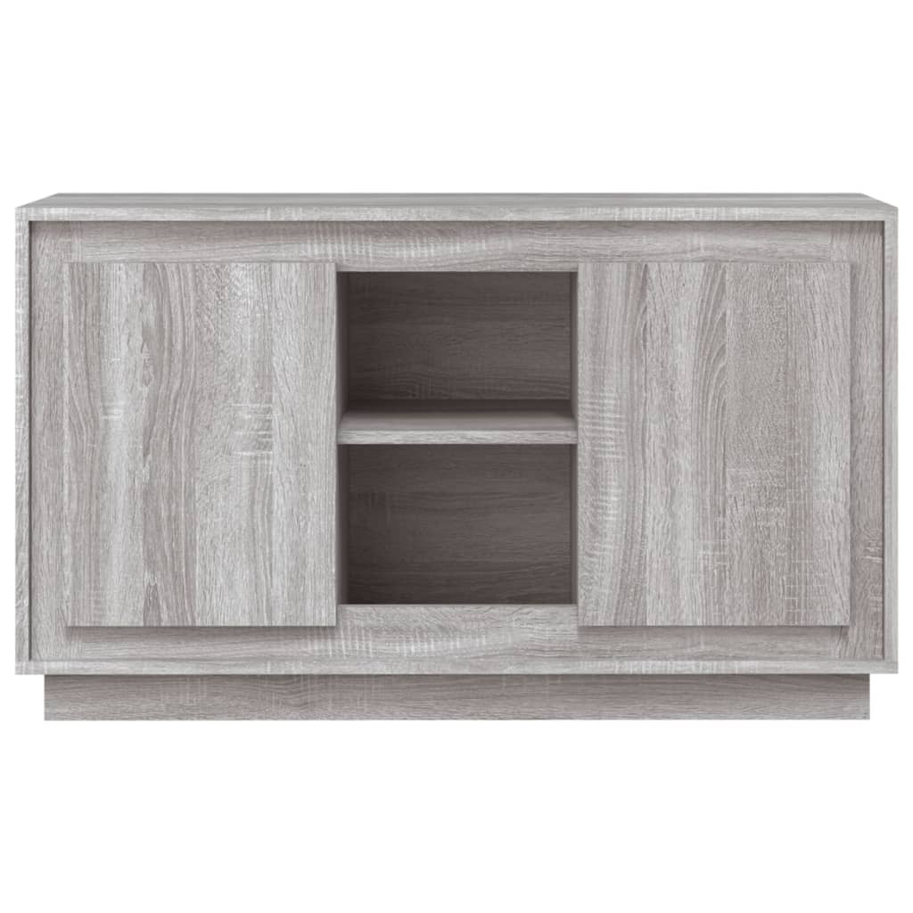 Credenza Grigio Sonoma 102x35x60 cm in Legno Multistrato - homemem39