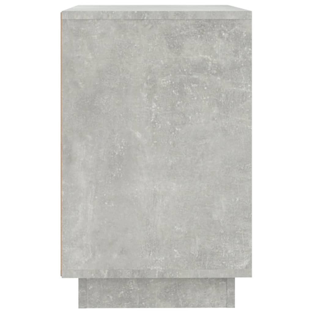 Credenza Grigio Cemento 102x35x55 cm in Legno Multistrato - homemem39