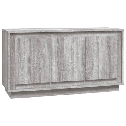 Credenza Grigio Sonoma 102x35x55 cm in Legno Multistrato - homemem39
