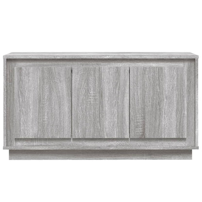 Credenza Grigio Sonoma 102x35x55 cm in Legno Multistrato