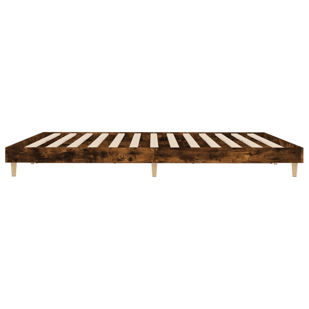 Giroletto senza Materasso Rovere Fumo 150x200 cm in Truciolato