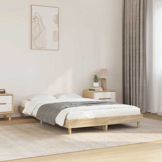 Giroletto senza Materasso Rovere Sonoma 120x200cm in Truciolato | homemem39