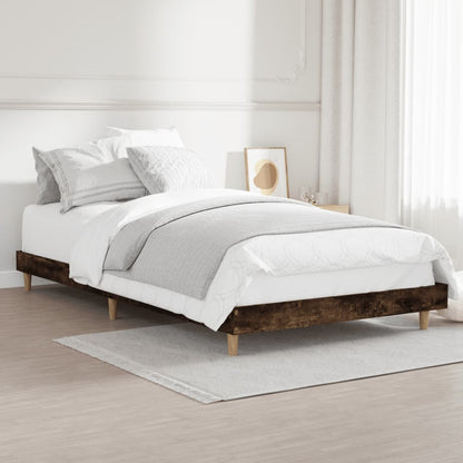 Giroletto senza Materasso Rovere Fumo 100x200 cm in Truciolato