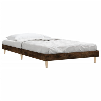 Giroletto senza Materasso Rovere Fumo 100x200 cm in Truciolato