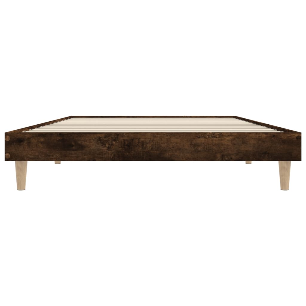 Giroletto senza Materasso Rovere Fumo 100x200 cm in Truciolato