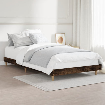 Giroletto senza Materasso Rovere Fumo 90x200 cm in Truciolato