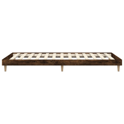 Giroletto senza Materasso Rovere Fumo 90x200 cm in Truciolato