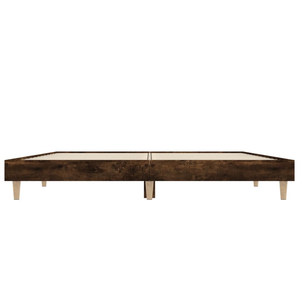Giroletto senza Materasso Rovere Fumo 120x190 cm in Truciolato