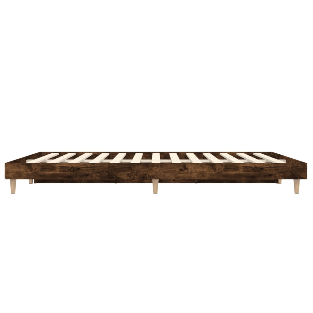 Giroletto senza Materasso Rovere Fumo 120x190 cm in Truciolato