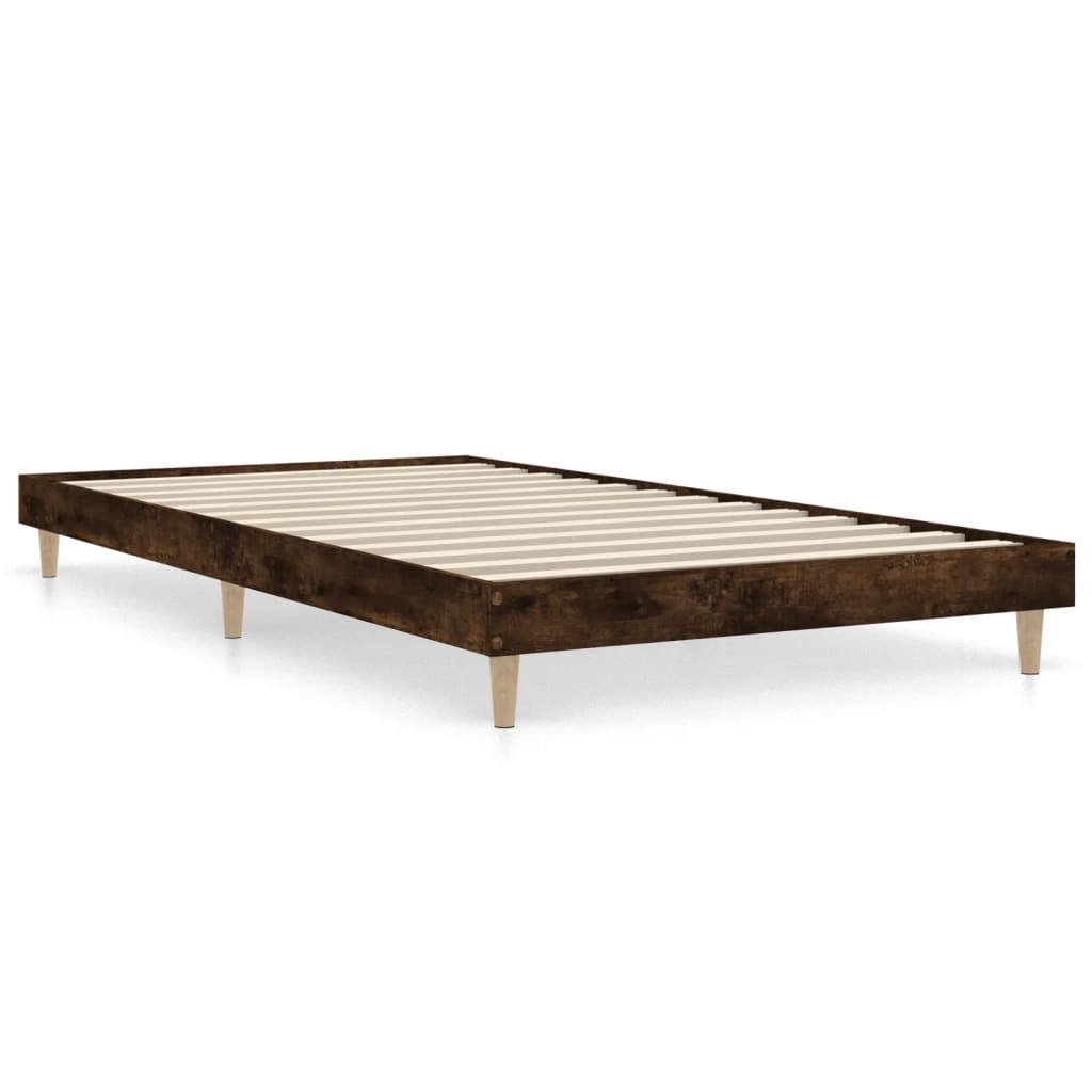 Giroletto senza Materasso Rovere Fumo 90x190 cm in Truciolato
