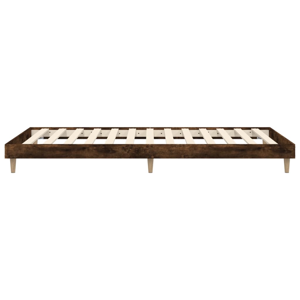 Giroletto senza Materasso Rovere Fumo 90x190 cm in Truciolato