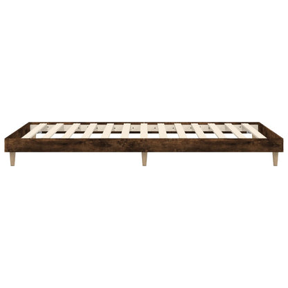 Giroletto senza Materasso Rovere Fumo 90x190 cm in Truciolato