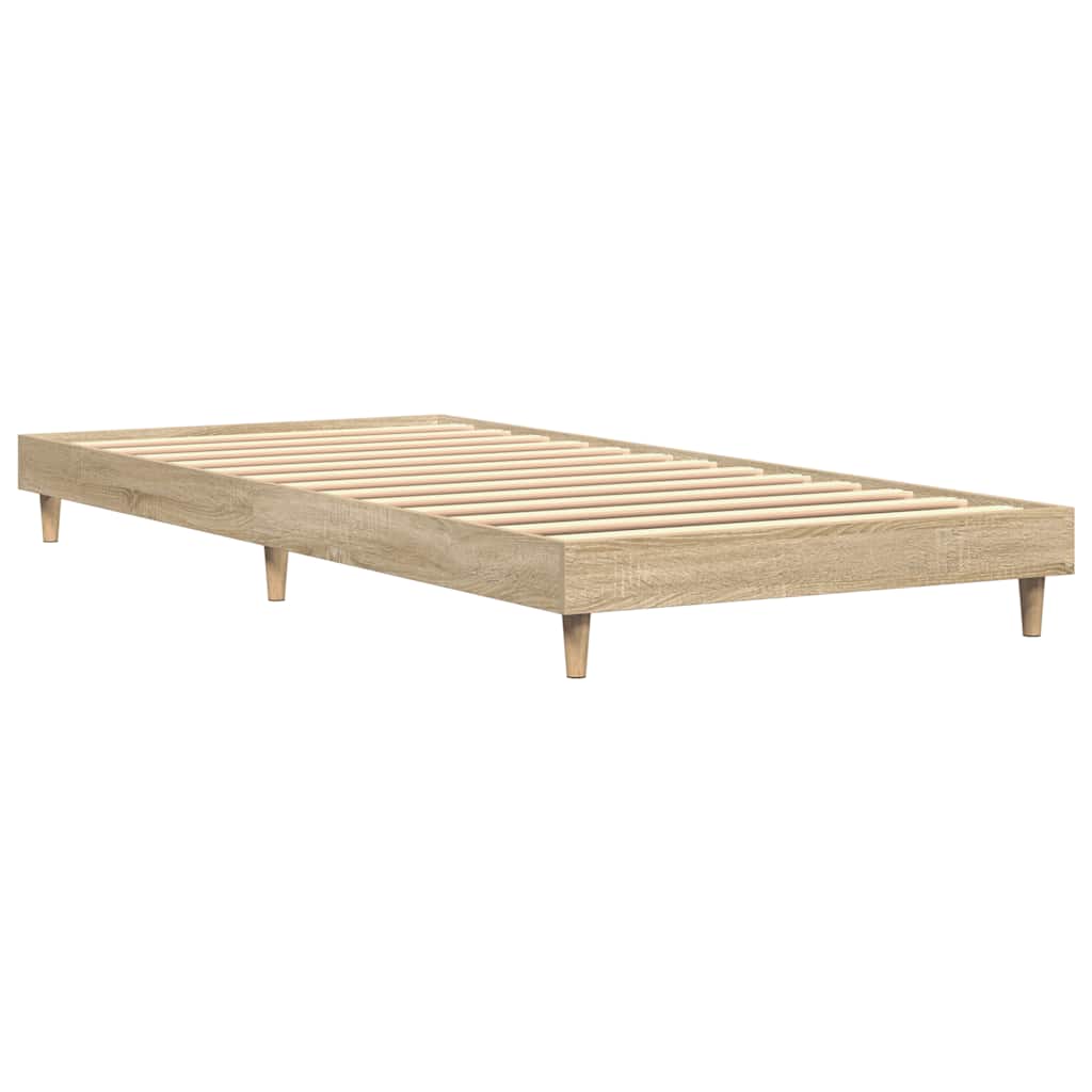 Giroletto senza Materasso Rovere Sonoma 75x190 cm in Truciolato