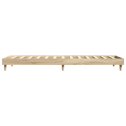 Giroletto senza Materasso Rovere Sonoma 75x190 cm in Truciolato