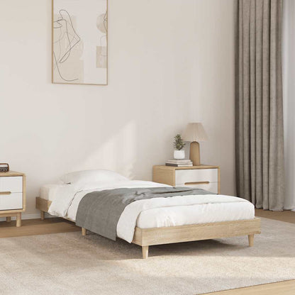 Giroletto senza Materasso Rovere Sonoma 75x190 cm in Truciolato