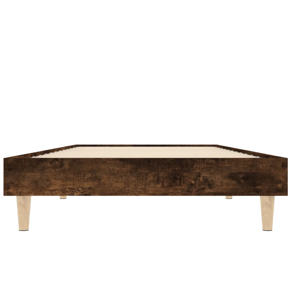 Giroletto senza Materasso Rovere Fumo 75x190 cm in Truciolato - homemem39