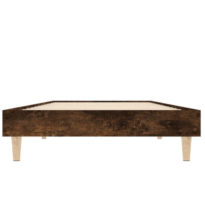 Giroletto senza Materasso Rovere Fumo 75x190 cm in Truciolato - homemem39