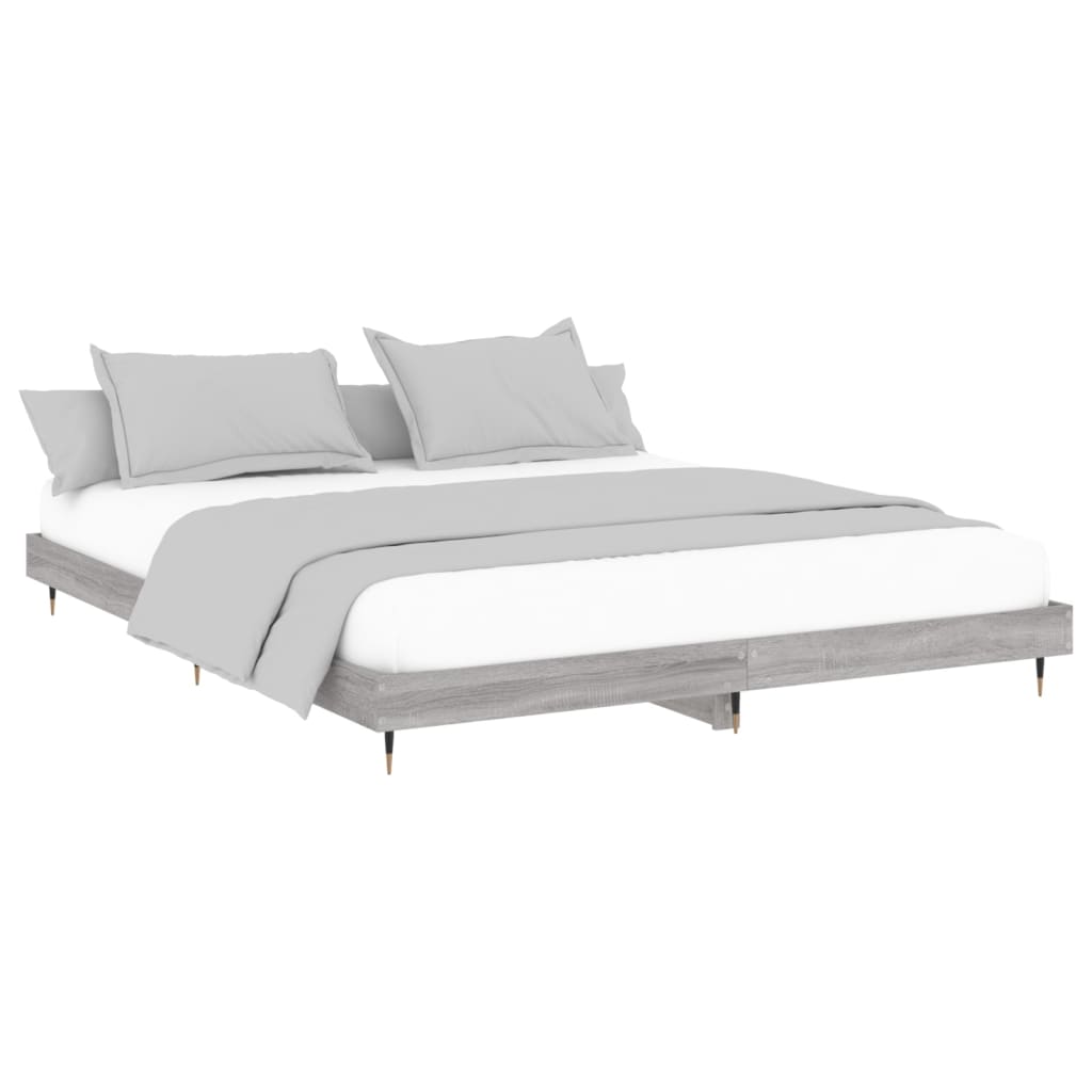 Giroletto Grigio Sonoma 200x200 cm in Legno Multistrato | homemem39