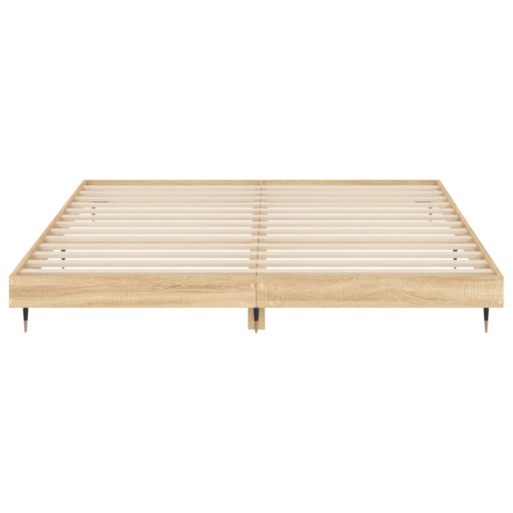 Giroletto senza Materasso Rovere Sonoma 120x200cm in Truciolato