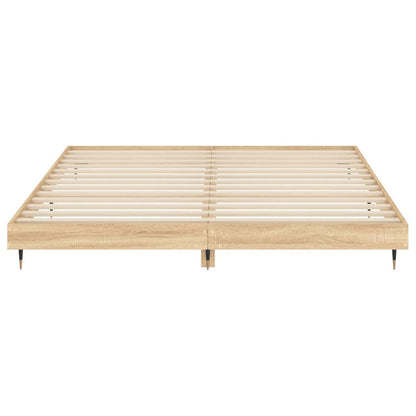Giroletto senza Materasso Rovere Sonoma 120x200cm in Truciolato