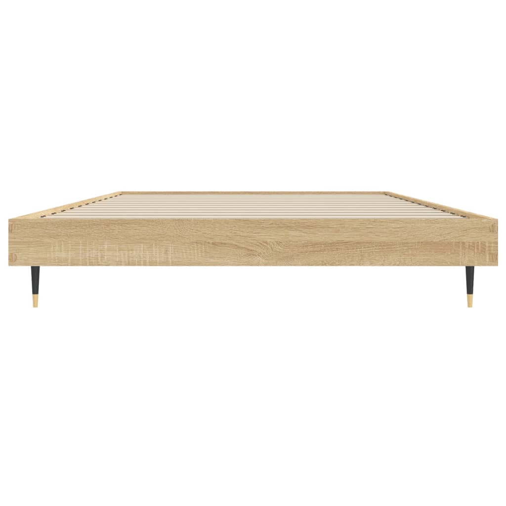 Giroletto senza Materasso Rovere Sonoma 100x200cm in Truciolato