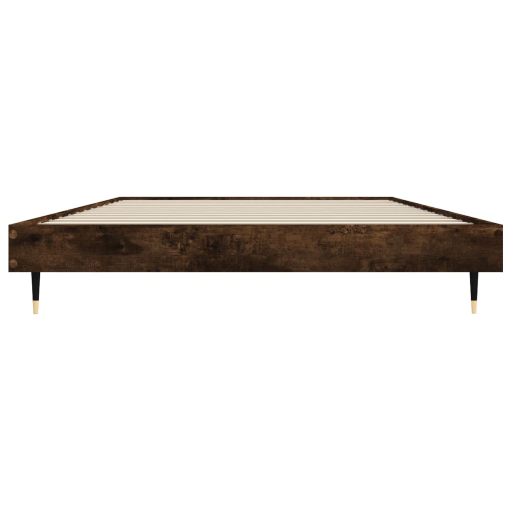Giroletto senza Materasso Rovere Fumo 100x200 cm in Truciolato