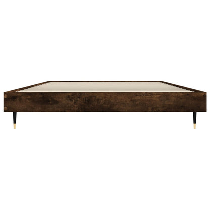Giroletto senza Materasso Rovere Fumo 100x200 cm in Truciolato