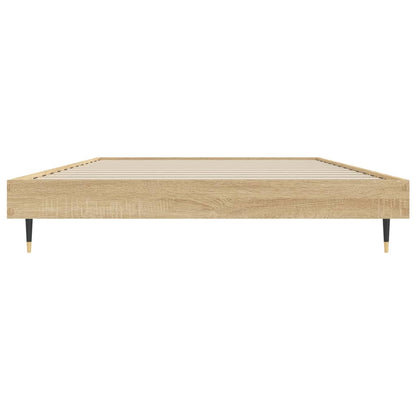Giroletto senza Materasso Rovere Sonoma 90x200 cm in Truciolato
