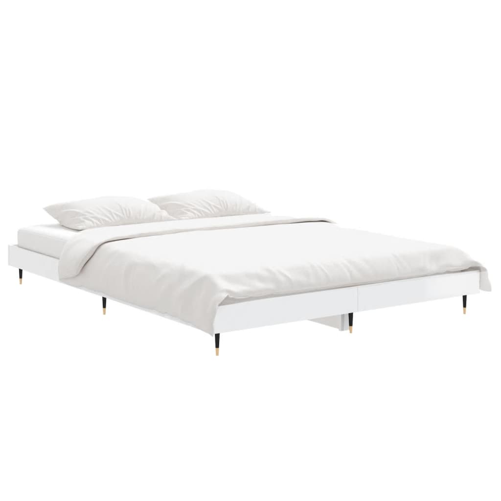 Giroletto Bianco Lucido 140x190 cm in Legno Multistrato