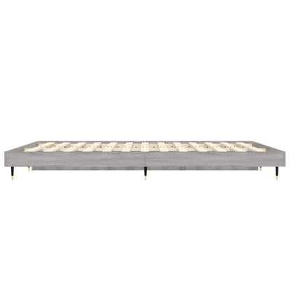 Giroletto Grigio Sonoma 135x190 cm in Legno Multistrato - homemem39