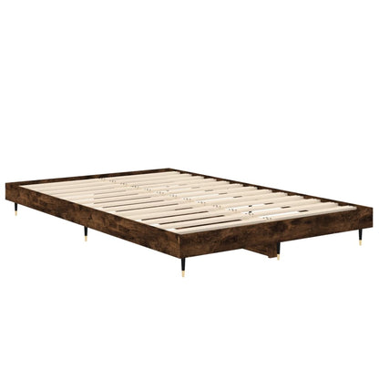 Giroletto senza Materasso Rovere Fumo 120x190 cm in Truciolato