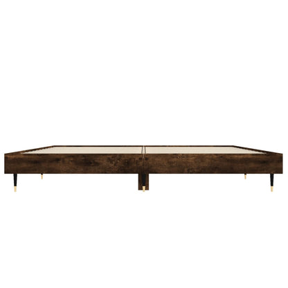 Giroletto senza Materasso Rovere Fumo 120x190 cm in Truciolato