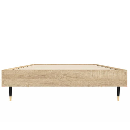 Giroletto senza Materasso Rovere Sonoma 75x190 cm in Truciolato