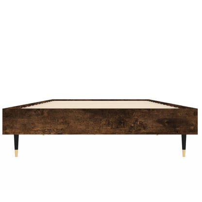 Giroletto senza Materasso Rovere Fumo 75x190 cm in Truciolato
