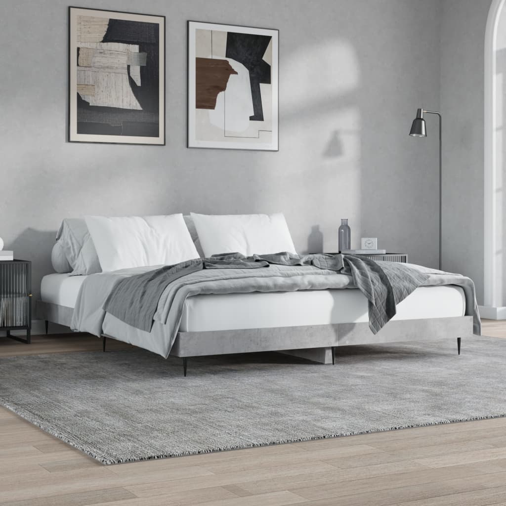 Giroletto Grigio Cemento 200x200 cm in Legno Multistrato - homemem39