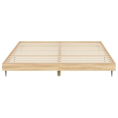 Giroletto senza Materasso Rovere Sonoma 180x200cm in Truciolato