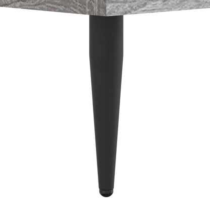 Giroletto senza Materasso Grigio Sonoma 160x200 cm Truciolato