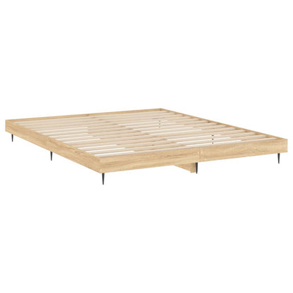 Giroletto senza Materasso Rovere Sonoma 120x200cm in Truciolato