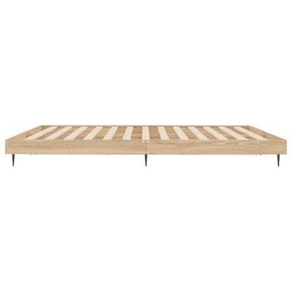 Giroletto senza Materasso Rovere Sonoma 120x200cm in Truciolato