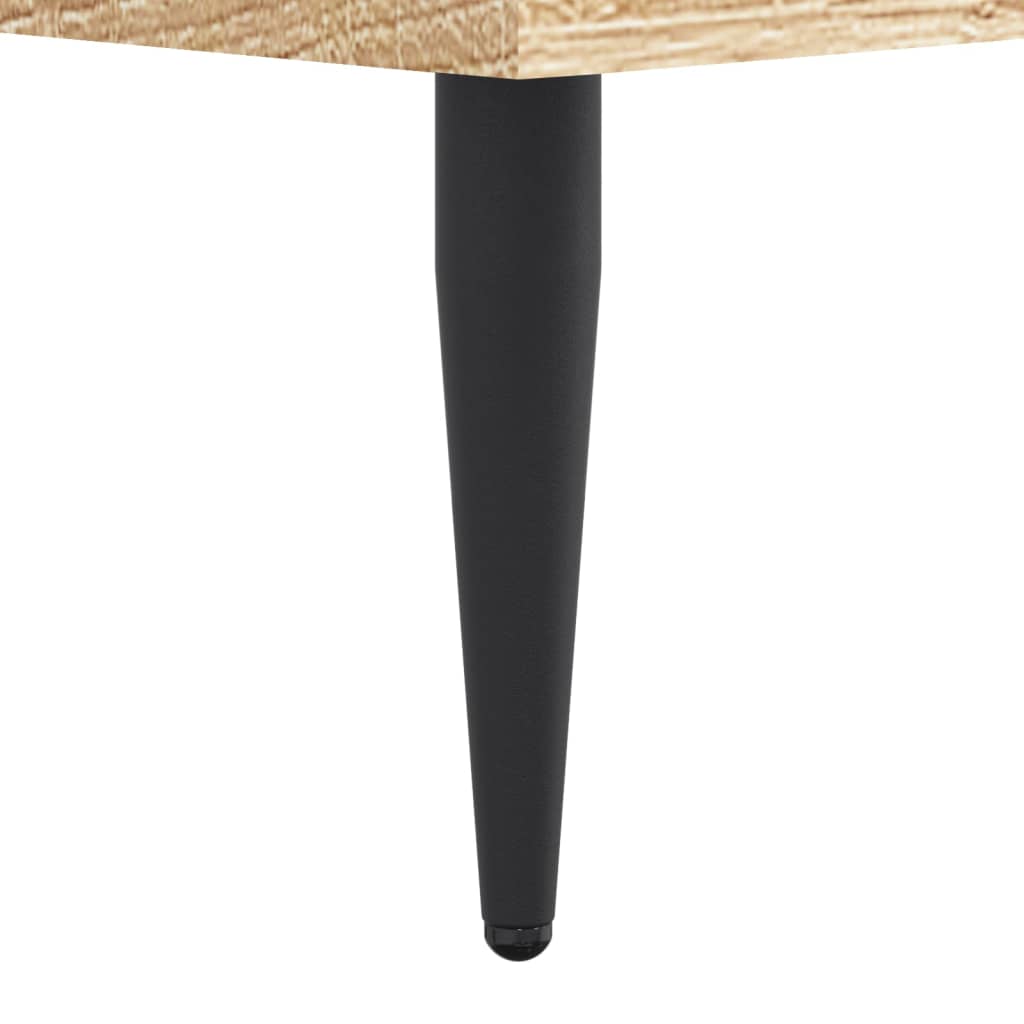 Giroletto senza Materasso Rovere Sonoma 100x200cm in Truciolato - homemem39