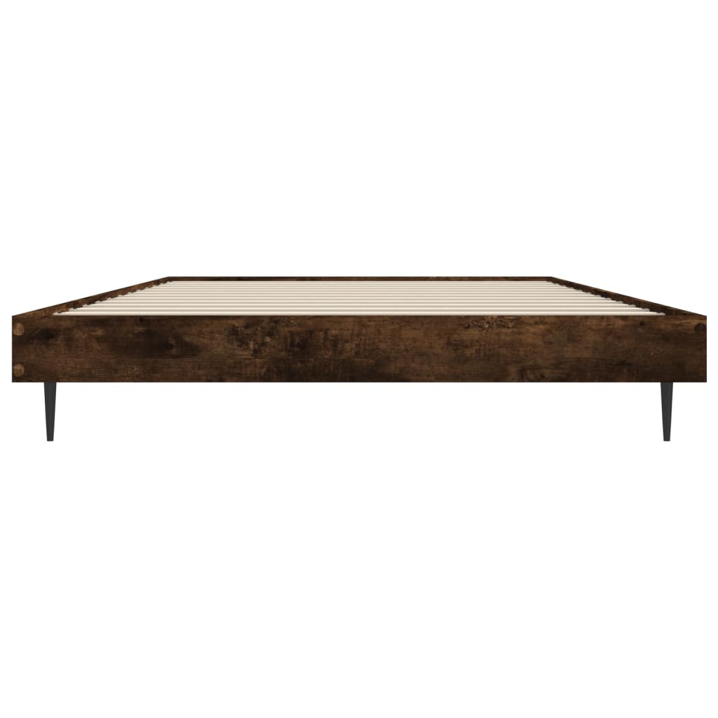 Giroletto senza Materasso Rovere Fumo 100x200 cm in Truciolato