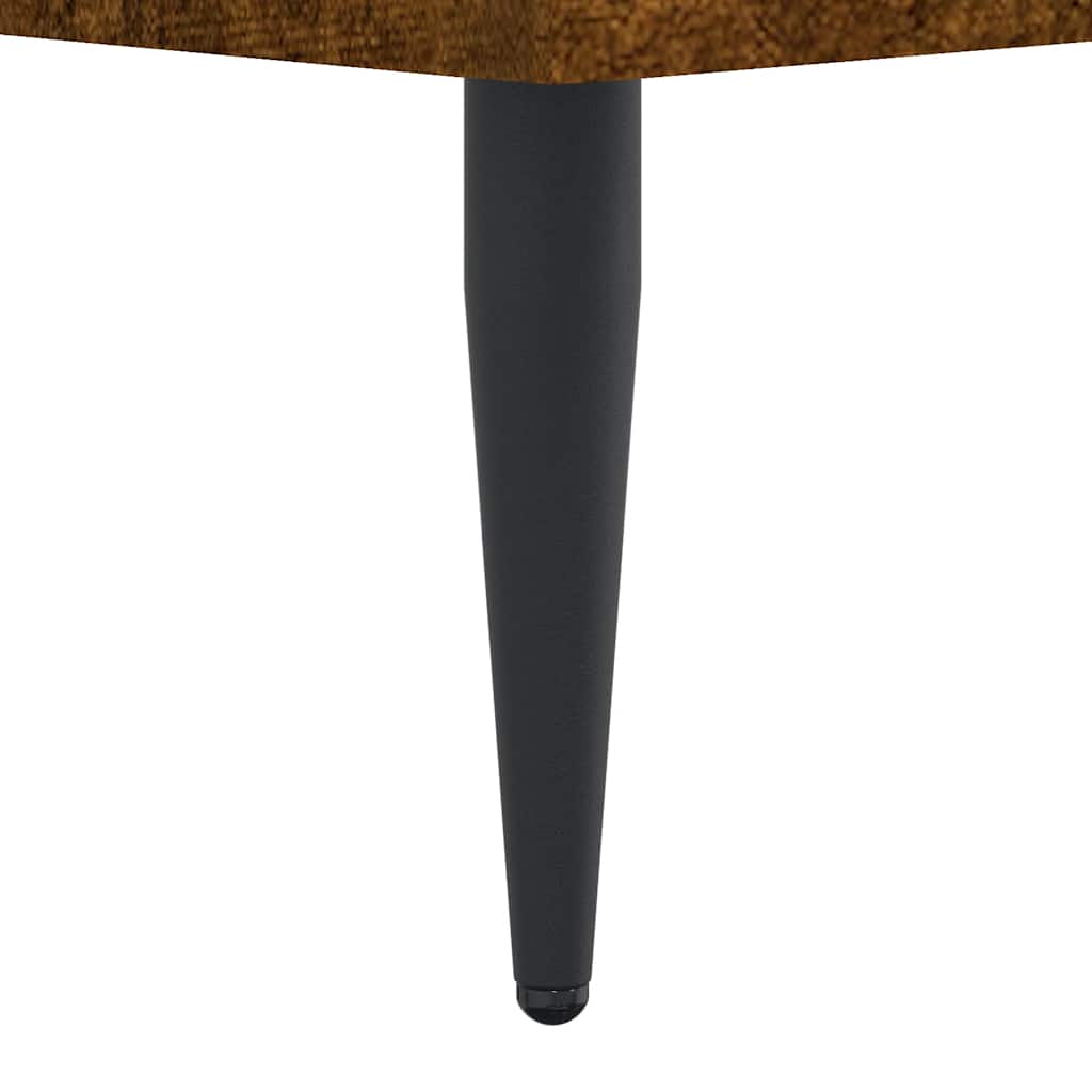 Giroletto senza Materasso Rovere Fumo 90x200 cm in Truciolato
