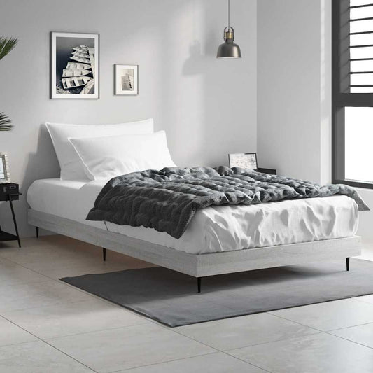 Giroletto Grigio Sonoma 90x200 cm in Legno Multistrato
