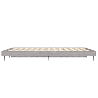 Giroletto Grigio Sonoma 135x190 cm in Legno Multistrato - homemem39