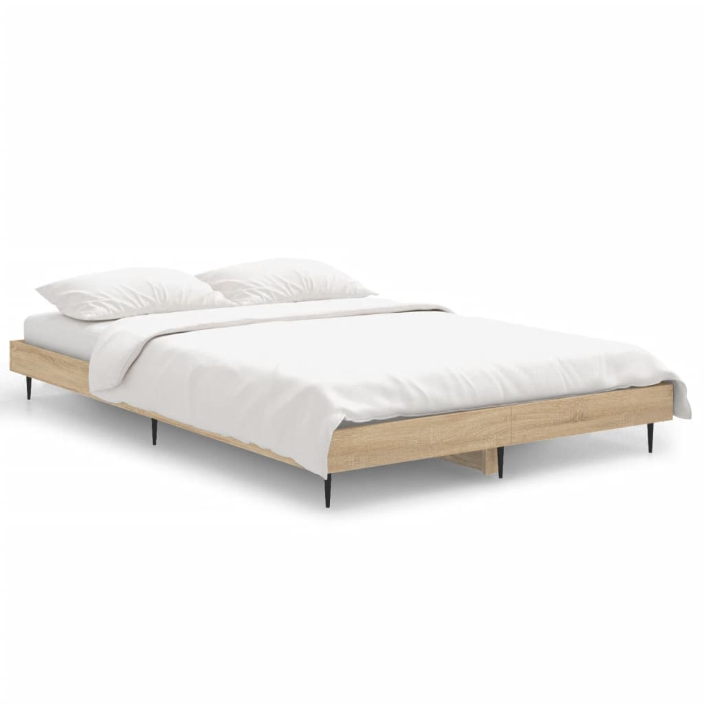 Giroletto senza Materasso Rovere Sonoma 120x190cm in Truciolato