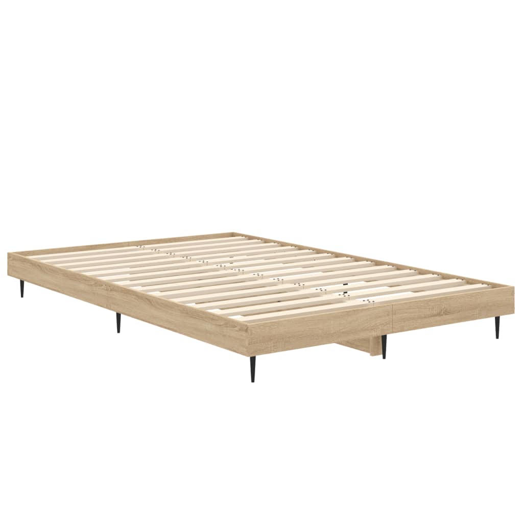 Giroletto senza Materasso Rovere Sonoma 120x190cm in Truciolato