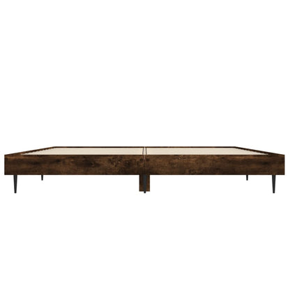 Giroletto senza Materasso Rovere Fumo 120x190 cm in Truciolato