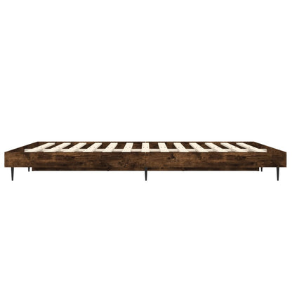 Giroletto senza Materasso Rovere Fumo 120x190 cm in Truciolato
